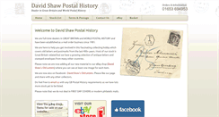 Desktop Screenshot of davidshawpostalhistory.com
